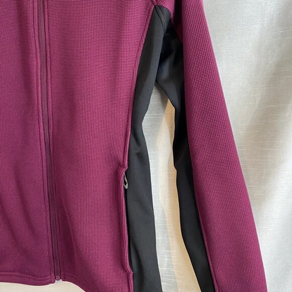 NWOT  Spyder Constant Burgundy Full-Zip Fleece Jacket Ladies L - Picture 9 of 14